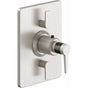 California Faucets - StyleTherm Trim Only with Dual Volume Control - Gloss White
