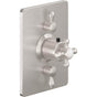 California Faucets - StyleTherm Trim Only with Dual Volume Control - Gloss White