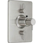 California Faucets - StyleTherm Trim Only with Dual Volume Control - Gloss White