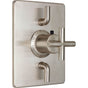 California Faucets - StyleTherm Trim Only with Dual Volume Control - Gloss White