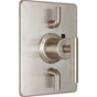 California Faucets - StyleTherm Trim Only with Dual Volume Control - Gloss White