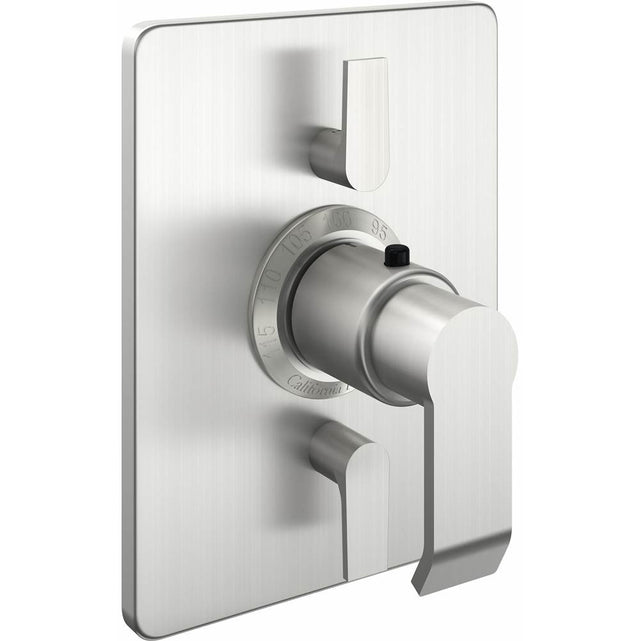 California Faucets - StyleTherm Trim Only with Dual Volume Control - Gloss White