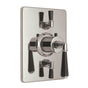 California Faucets - StyleTherm Trim Only with Dual Volume Control - Gloss White