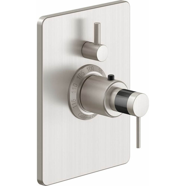 California Faucets - StyleTherm Trim Only with Single Volume Control - Gloss White