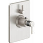 California Faucets - StyleTherm Trim Only with Single Volume Control - Gloss White