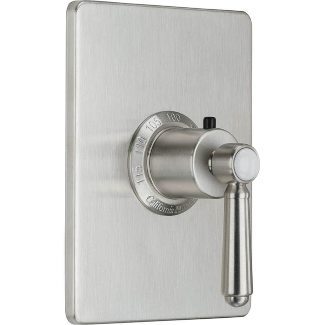 California Faucets - StyleTherm 3/4'' Thermostatic Trim Only - Gloss White