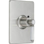 California Faucets - StyleTherm 3/4'' Thermostatic Trim Only - Gloss White