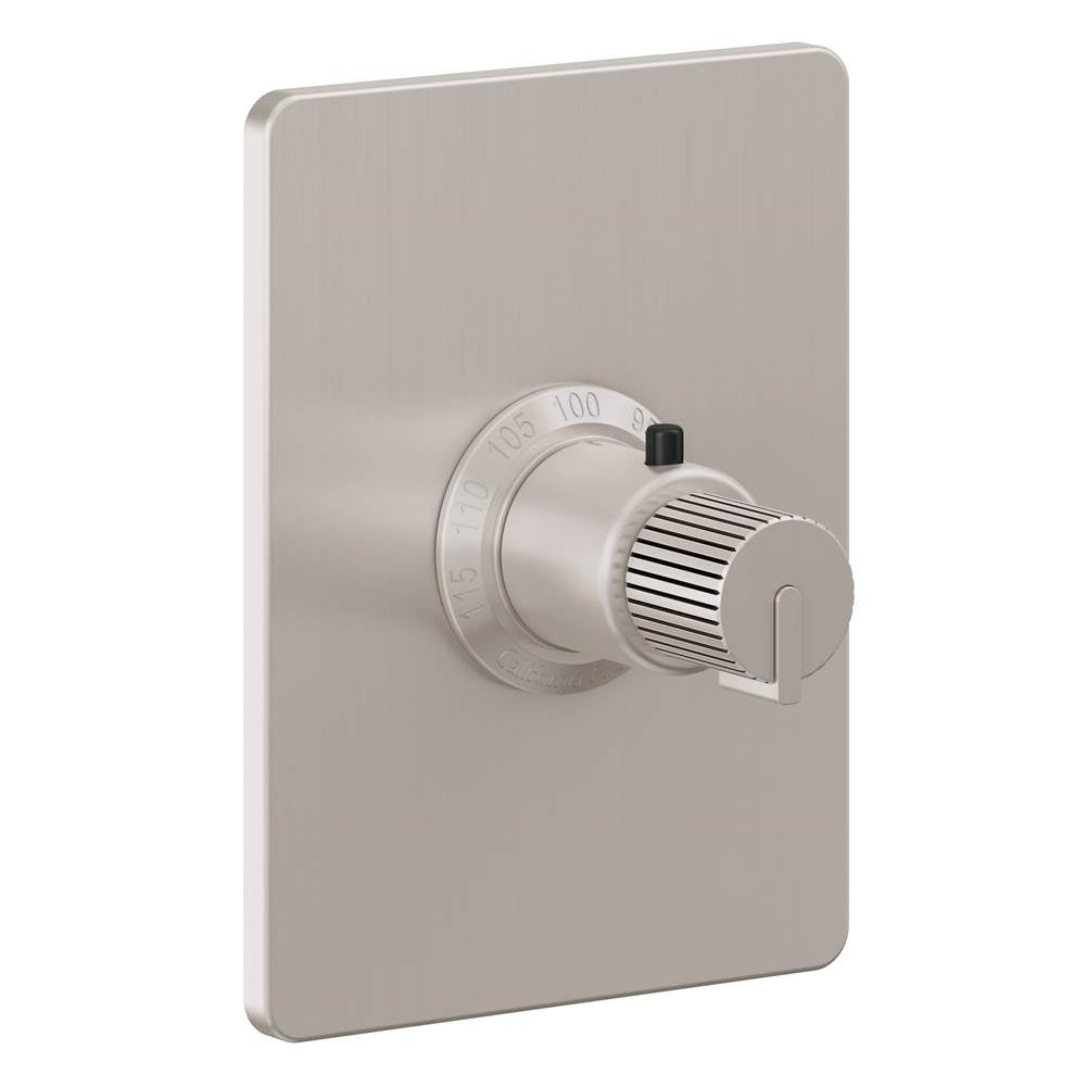 California Faucets - StyleTherm 3/4'' Thermostatic Trim Only - Ultra Stainless Steel Pvd