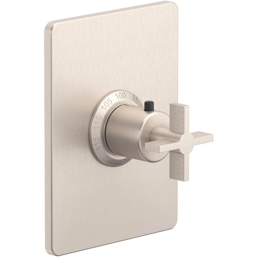 California Faucets - StyleTherm 3/4'' Thermostatic Trim Only - Gloss White