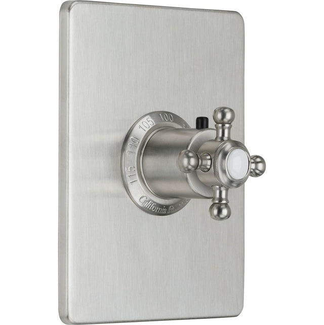 California Faucets - StyleTherm 3/4'' Thermostatic Trim Only - Gloss White