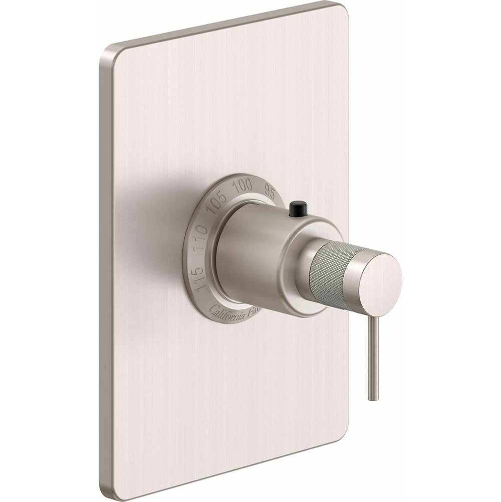 California Faucets - StyleTherm 3/4'' Thermostatic Trim Only - Gloss White