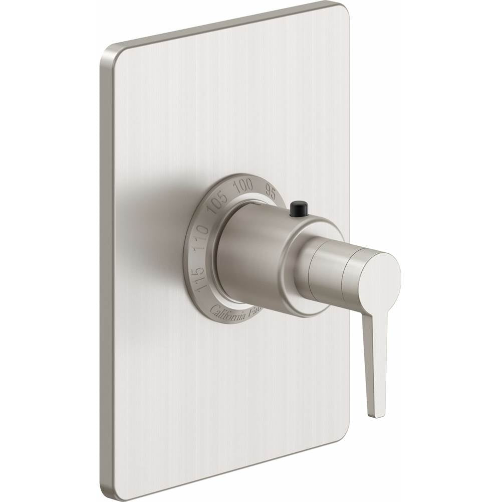 California Faucets - StyleTherm 3/4'' Thermostatic Trim Only - Gloss White