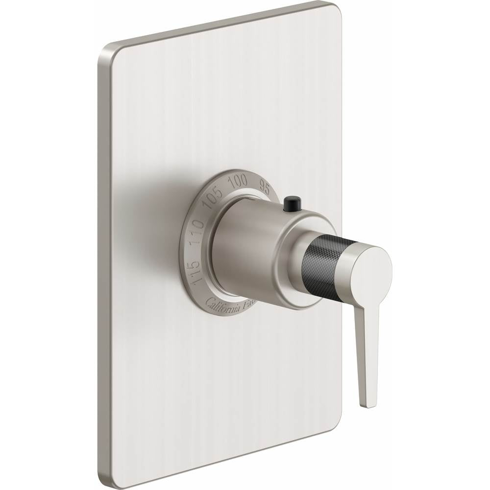 California Faucets - StyleTherm 3/4'' Thermostatic Trim Only - Gloss White