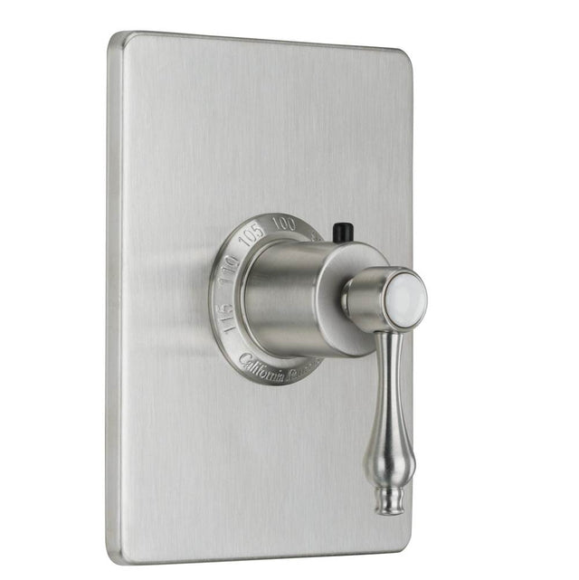 California Faucets - StyleTherm 3/4'' Thermostatic Trim Only - Gloss White