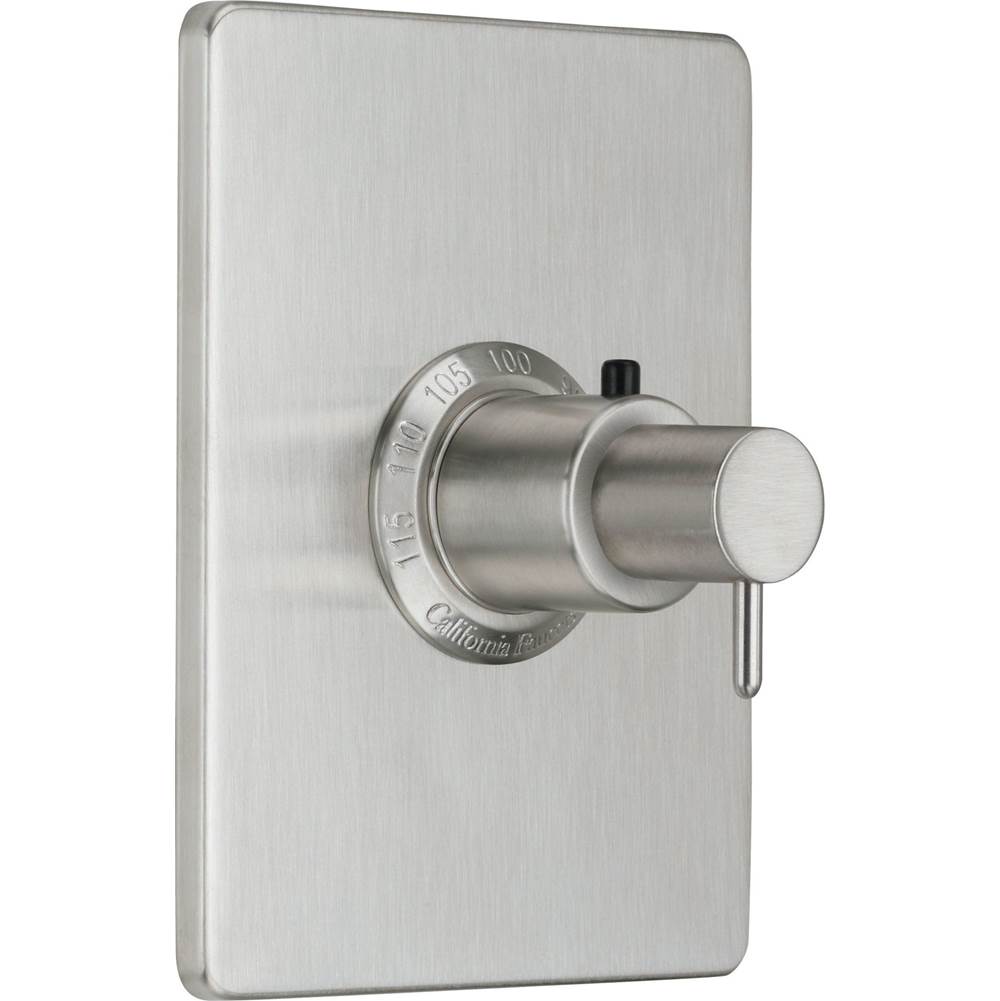 California Faucets - StyleTherm 3/4'' Thermostatic Trim Only - Gloss White