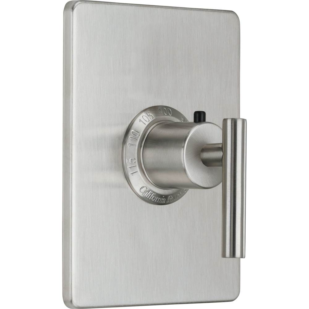 California Faucets - StyleTherm 3/4'' Thermostatic Trim Only - Gloss White