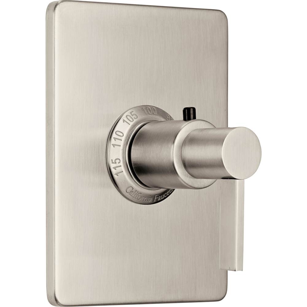 California Faucets - StyleTherm 3/4'' Thermostatic Trim Only - Gloss White