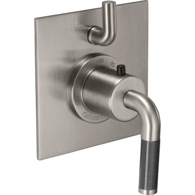 California Faucets - StyleTherm Trim Only with Single Volume Control - Gloss White