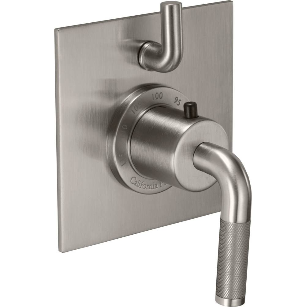California Faucets - StyleTherm Trim Only with Single Volume Control - Gloss White
