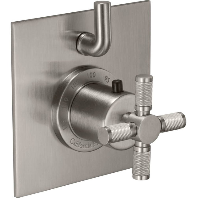 California Faucets - StyleTherm Trim Only with Single Volume Control - Gloss White