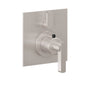 California Faucets - StyleTherm Trim Only With Single Volume Control - Gloss White
