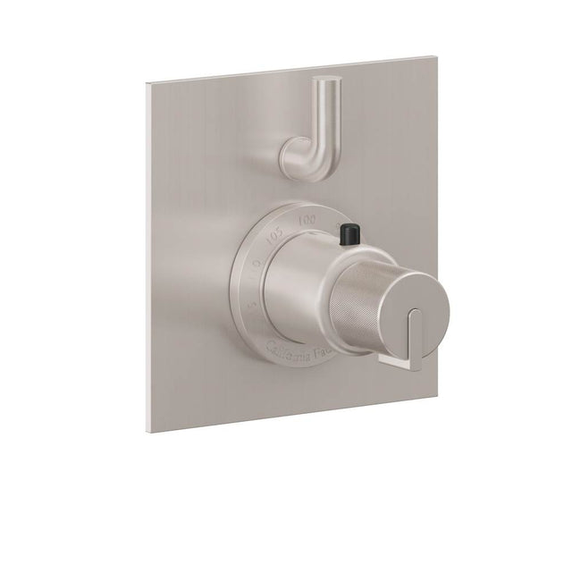 California Faucets - StyleTherm Trim Only With Single Volume Control - Gloss White