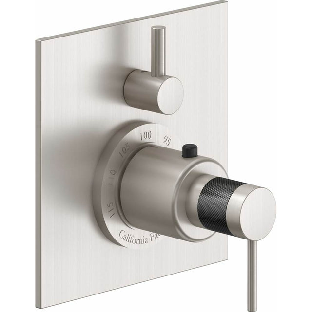 California Faucets - StyleTherm Trim Only with Single Volume Control - Gloss White