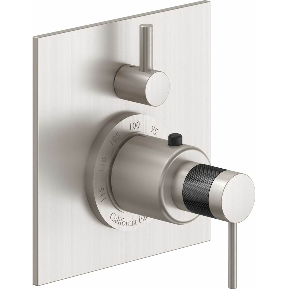 California Faucets - StyleTherm Trim Only with Single Volume Control - Gloss White