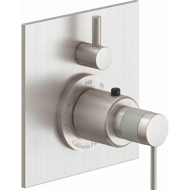 California Faucets - StyleTherm Trim Only with Single Volume Control - Gloss White