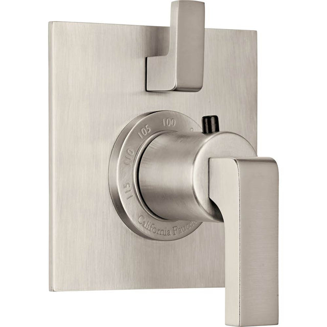California Faucets - StyleTherm Trim Only with Single Volume Control - Gloss White