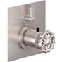 California Faucets - StyleTherm Trim Only with Single Volume Control - Gloss White
