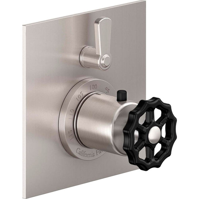 California Faucets - StyleTherm Trim Only with Single Volume Control - Gloss White