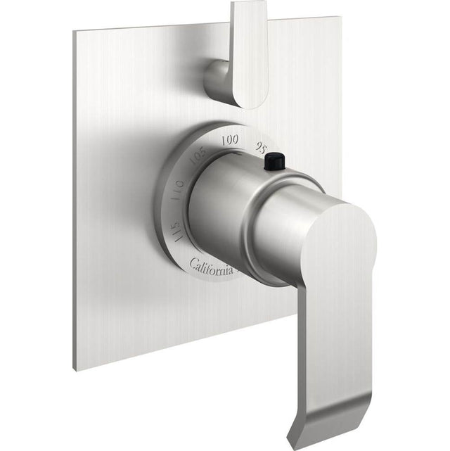 California Faucets - StyleTherm Trim Only with Single Volume Control - Gloss White