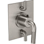 California Faucets - StyleTherm Trim Only with Dual Volume Control - Gloss White