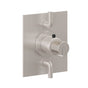 California Faucets - StyleTherm Trim Only with Dual Volume Control - Gloss White