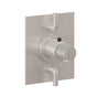 California Faucets - StyleTherm Trim Only with Dual Volume Control - Gloss White