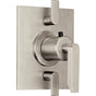 California Faucets - StyleTherm Trim Only with Dual Volume Control - Gloss White