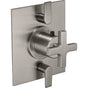 California Faucets - StyleTherm Trim Only with Dual Volume Control - Gloss White
