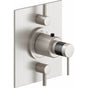 California Faucets - StyleTherm Trim Only with Dual Volume Control - Gloss White