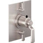 California Faucets - StyleTherm Trim Only with Dual Volume Control - Gloss White
