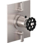California Faucets - StyleTherm Trim Only with Dual Volume Control - Satin Chrome Pvd