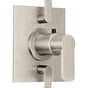 California Faucets - StyleTherm Trim Only with Dual Volume Control - Gloss White