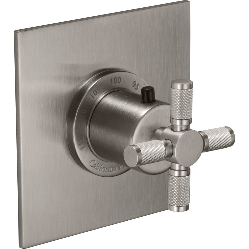 California Faucets - StyleTherm 3/4'' Thermostatic Trim Only - Gloss White