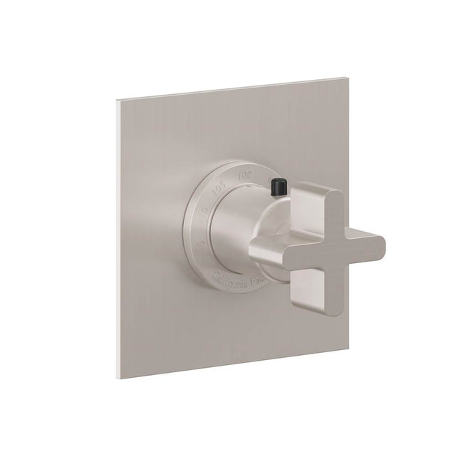 California Faucets - StyleTherm 3/4'' Thermostatic Trim Only - Gloss White