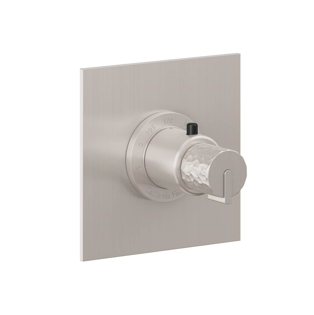 California Faucets - StyleTherm 3/4'' Thermostatic Trim Only - Gloss White