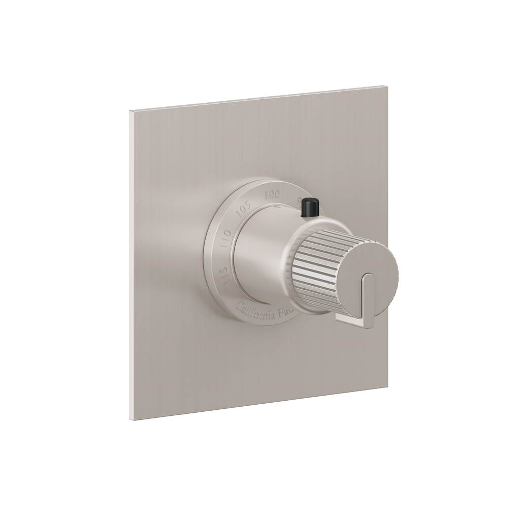 California Faucets - StyleTherm 3/4'' Thermostatic Trim Only - Gloss White