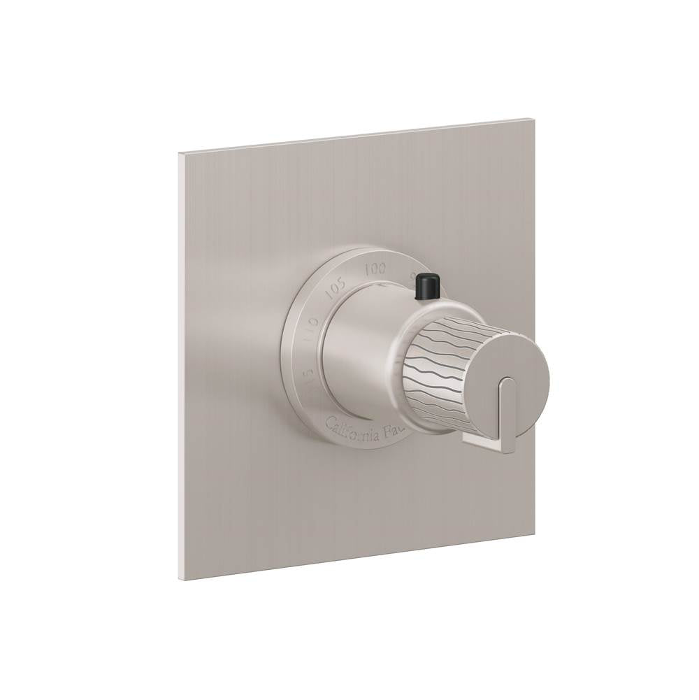 California Faucets - StyleTherm 3/4'' Thermostatic Trim Only - Gloss White