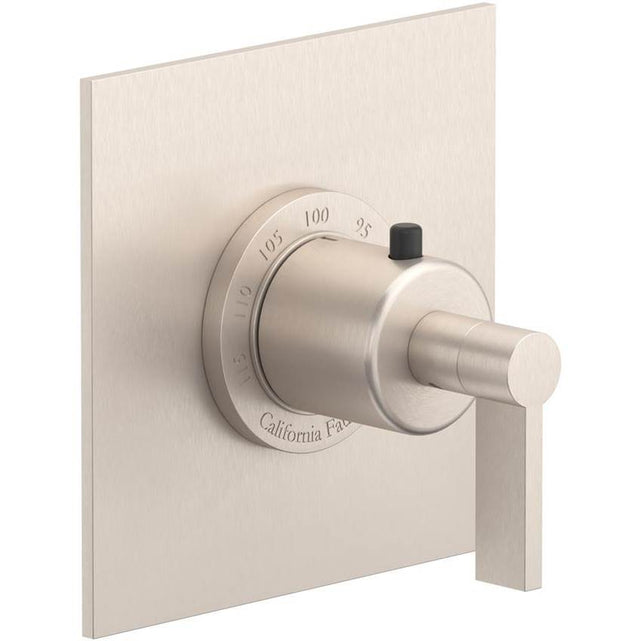 California Faucets - StyleTherm 3/4'' Thermostatic Trim Only - Gloss White