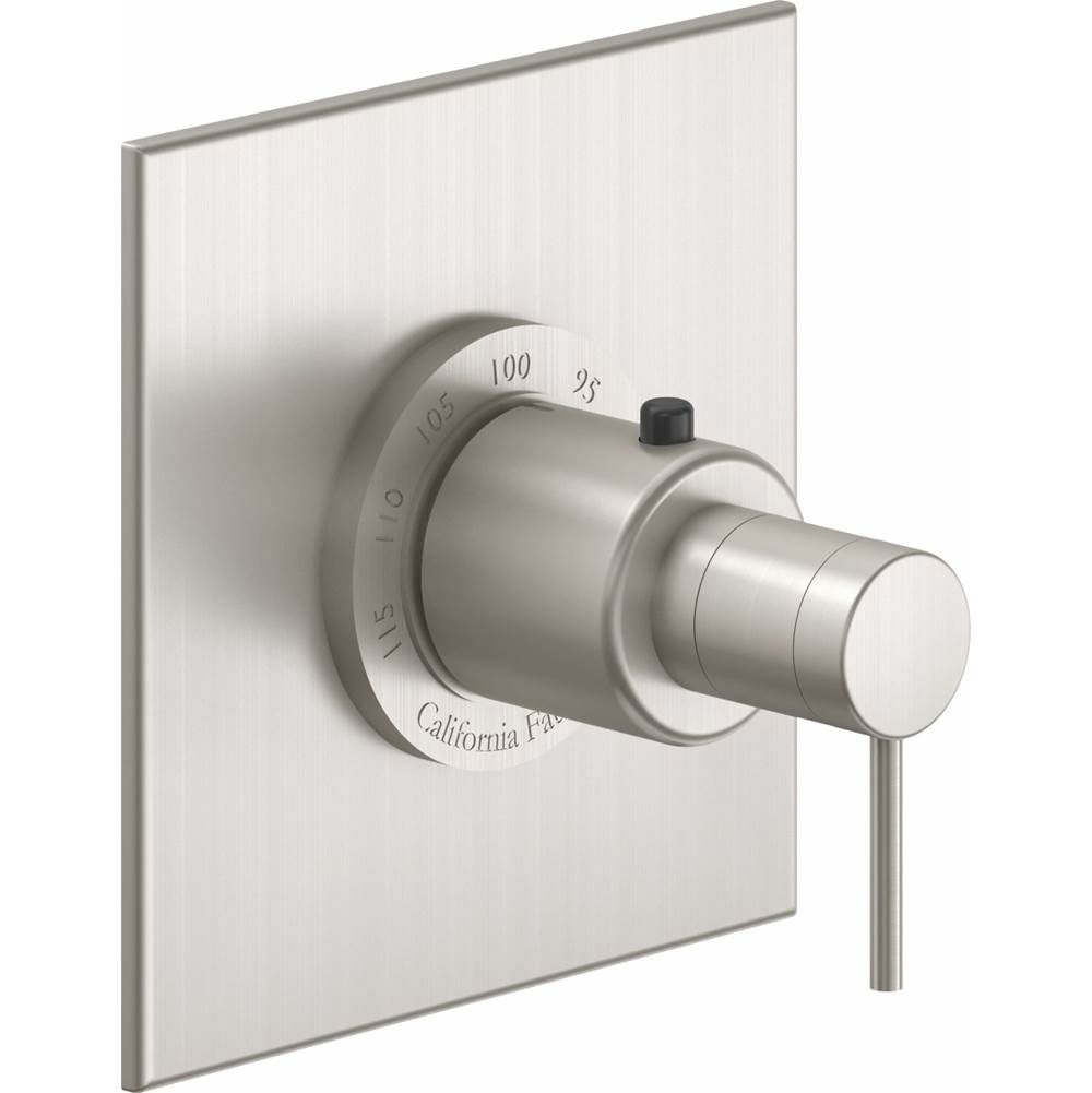 California Faucets - StyleTherm 3/4'' Thermostatic Trim Only - Gloss White