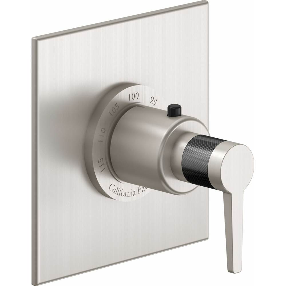 California Faucets - StyleTherm 3/4'' Thermostatic Trim Only - Gloss White